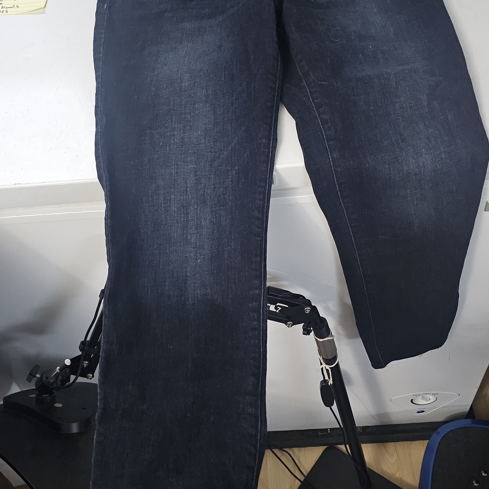 Nordstrom Women's Deep Indigo Straight Leg Jeans